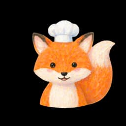 renard distingué en herbe